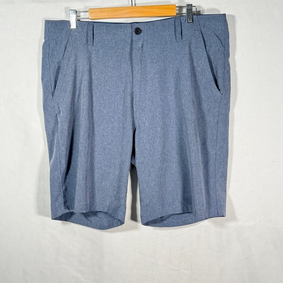 Denali Mens Hybrid Blue Performance Golf Casual Shorts Size 36 - Picture 1 of 5